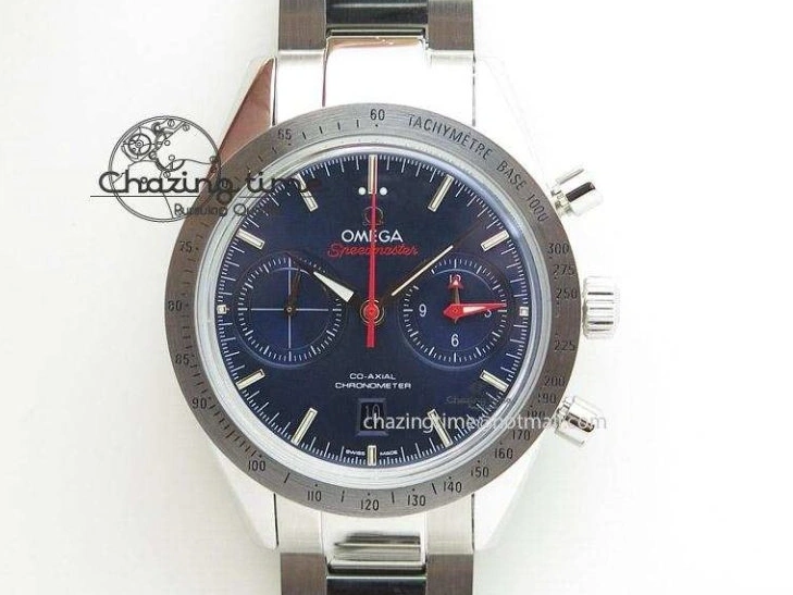 0406 Speedmaster MoonWatch Black Dial On SS Bracelet Seasonal 8228
